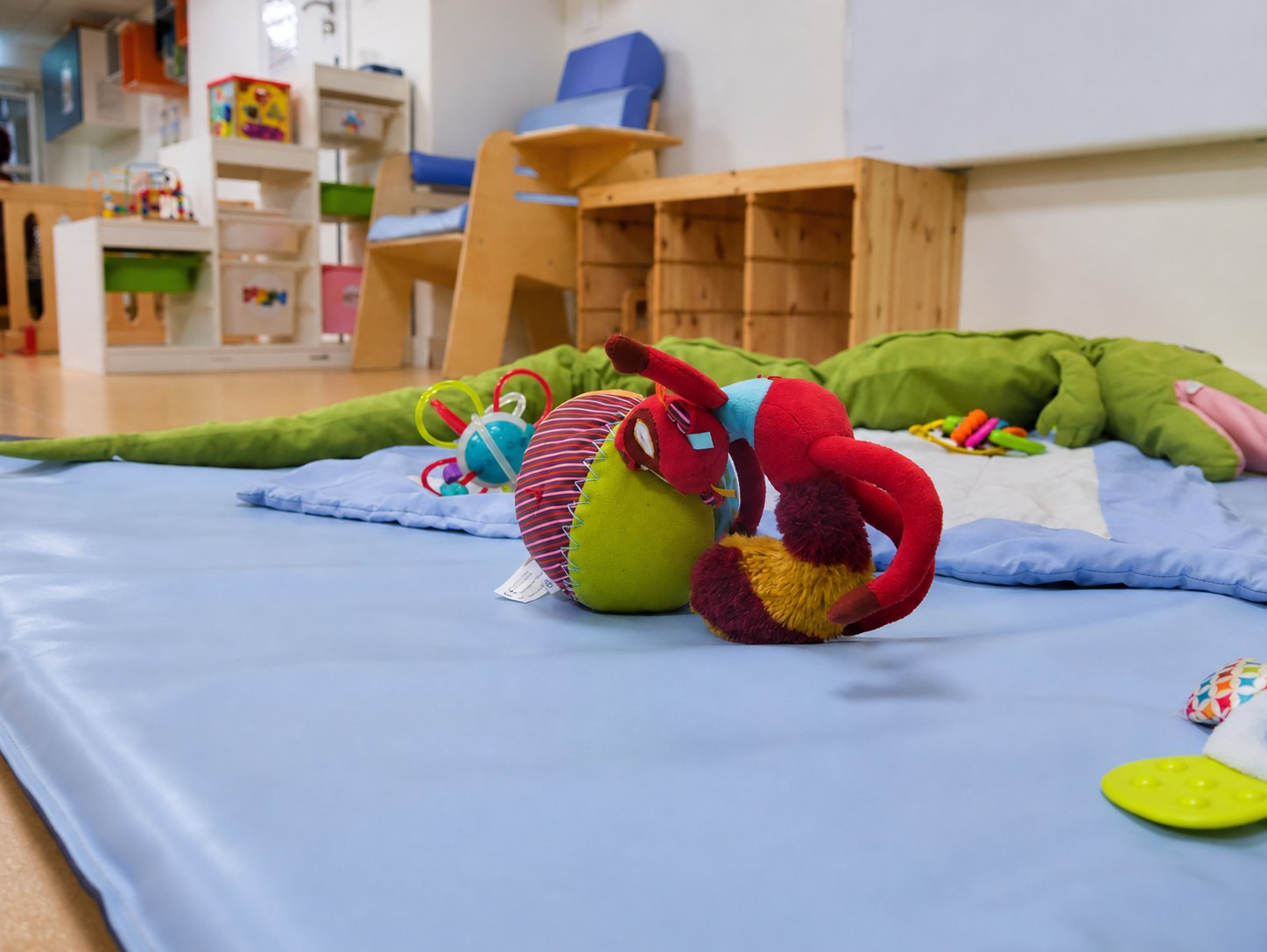 Espace bébé de la crèche Les P’tites Canailles